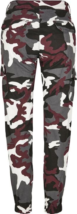 Urban Classics Ladies High Waist Camo Cargo Pants