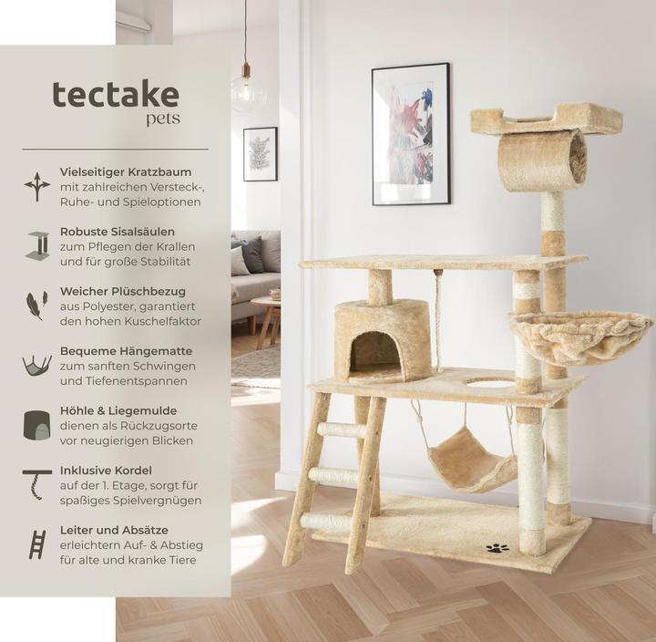 Image du produit tectake Marcel (141 cm, Beige)