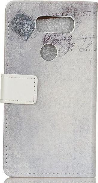 Actual product image MU Style Leather book cover with pattern (LG V30)