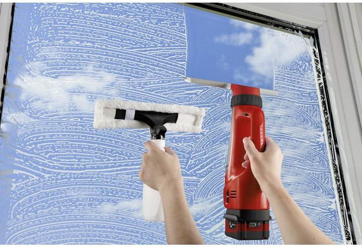 Produktbild Toolcraft Fensterreiniger Schwarz, Rot