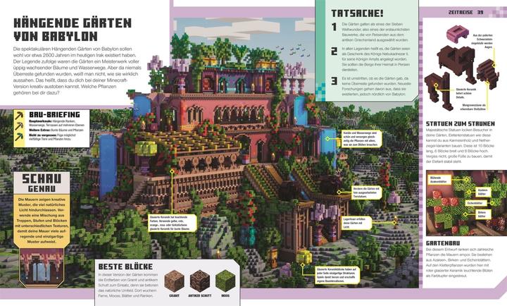 Actual product image Minecraft Das offizielle Minecraft Ideen Buch (German, Thomas McBrien, 2023)