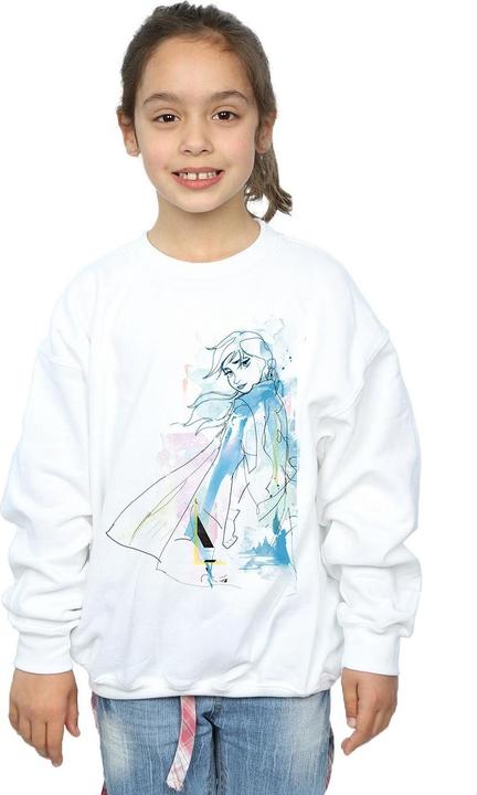 Immagine prodotto Disney Frozen 2 Anna Watercolour Sketch Felpa Ragazze (116)