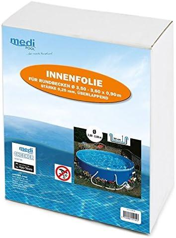 Actual product image Medipool Runde Poolfolie