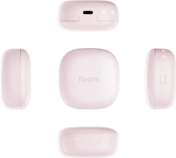 Actual product image Xiaomi Redmi Buds 6 Play Pink, BHR8775GL (No noise cancelling, 7.50 h, Wireless)