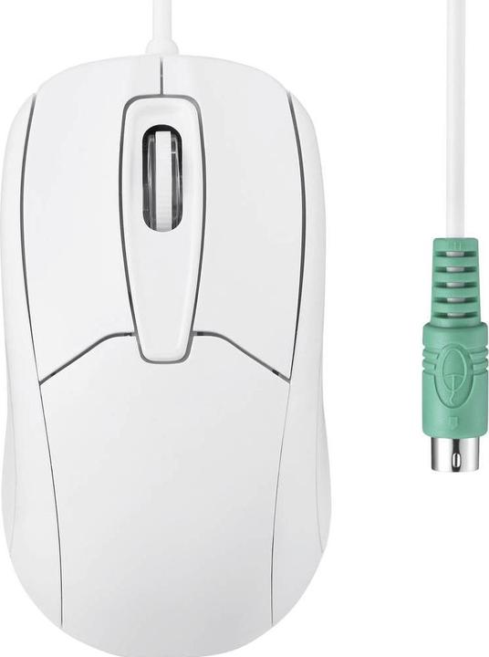 Produktbild Perixx PERIMICE-209 P W Maus Kabelgebunden Optisch Weiss 3 Tasten 1000 dpi (Kabelgebunden)