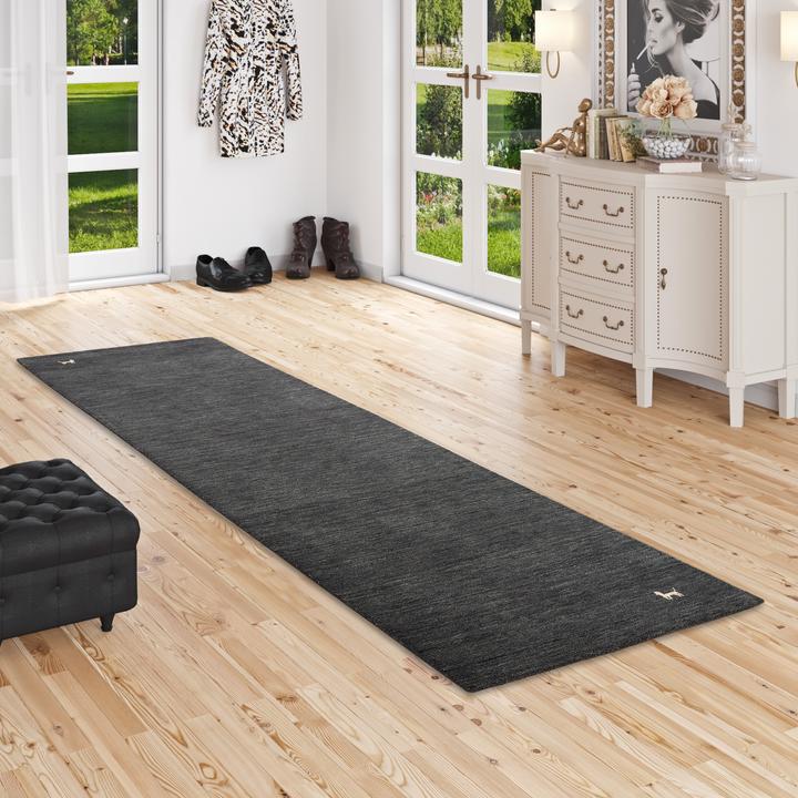 Produktbild Pergamon Natur Teppich Läufer Indo Nepal Gabbeh Shiva (70 x 140 cm)