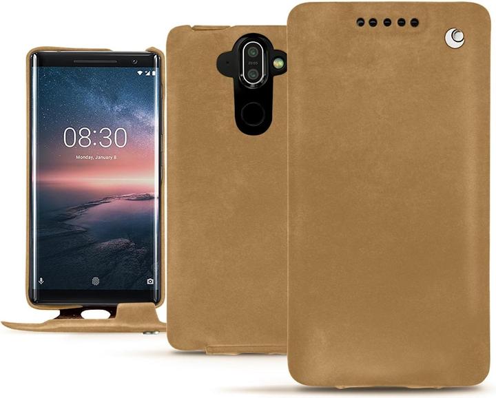 Actual product image Noreve Leather cover vertical (Nokia 8 Sirocco)