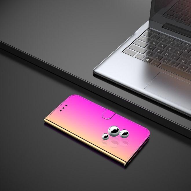 Produktbild MU Style Mirror Surface Bookcover Series (Huawei P40 Lite)