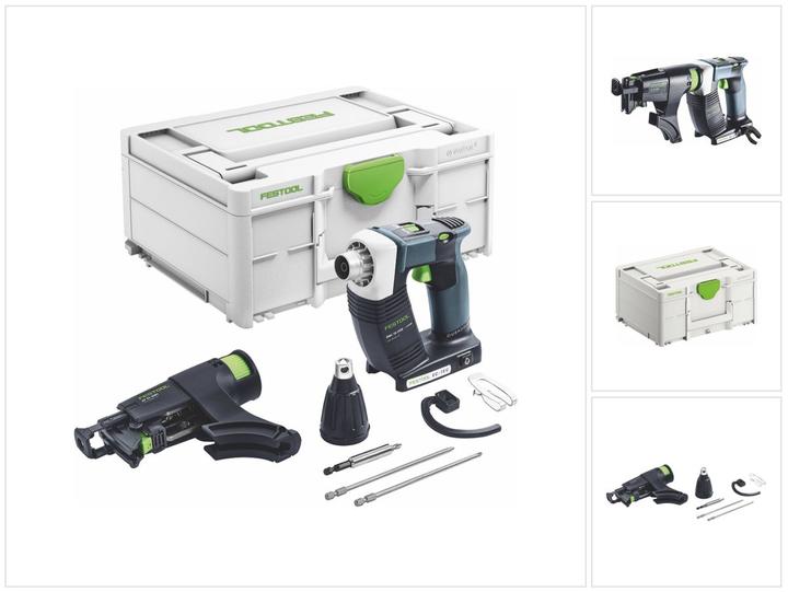 Festool Akku-Bauschrauber DWC 18-2500 Basic (Akkubetrieb)