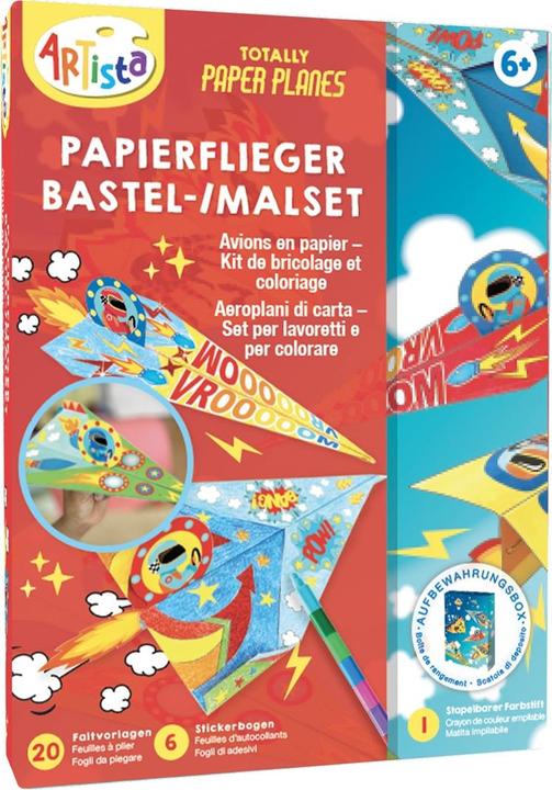 Produktbild Artista Papierflieger Bastel-/Malset