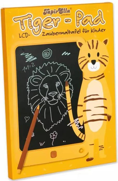 Produktbild Lutz Mauder TapirElla Tiger-Pad, LCD Zaubermaltafel für Kinder)