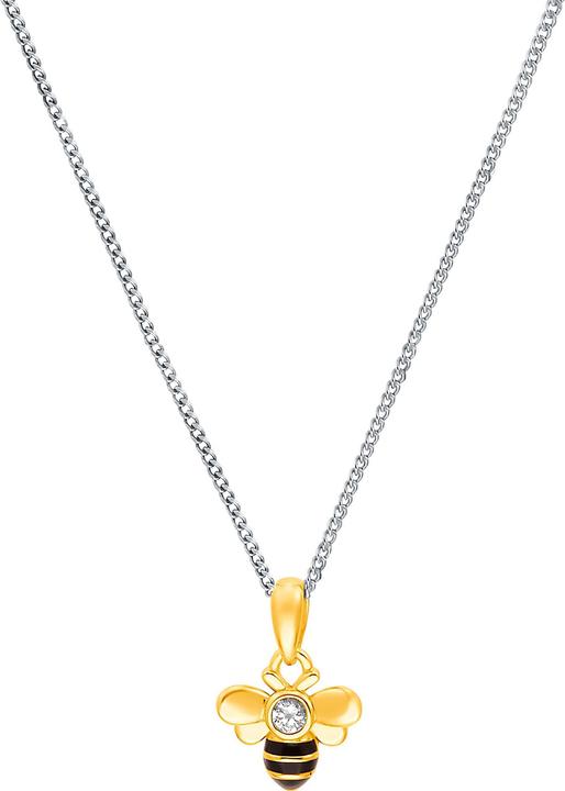 Image du produit Prinzessin Lillifee Collier pour fille, argent 925 sterling, zirconium (synth.) | abeille (Argent 925, 35 cm)