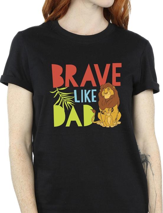 Image du produit Disney - T-shirt THE LION KING BRAVE LIKE DAD - Femme (3XL)