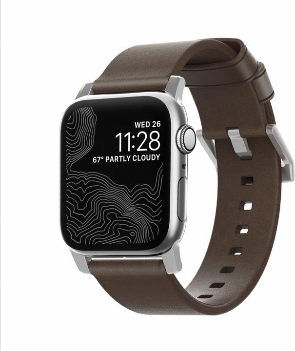 Actual product image Nomad Modern Connector Strap (40 mm, Leather)