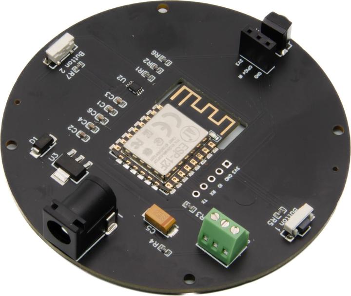 Actual product image Purecrea ESP8266 Wled Board D75