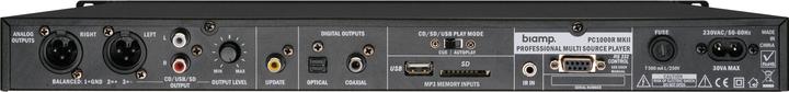 Image du produit Apart PC1000RMKII Lecteur multimédia CD/MP3/SD/USB RS232 IR-Remote