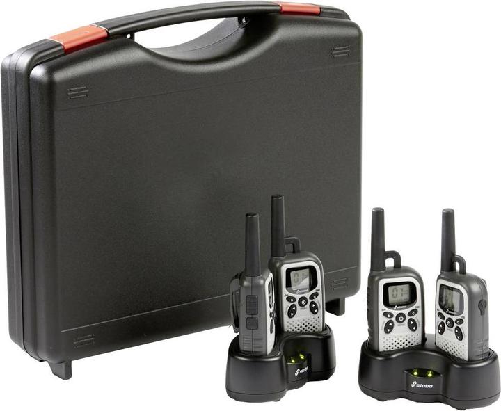Produktbild Stabo freecomm 400 II 4er Funkkoffer (10 km)