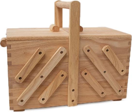 Image du produit Prym Panier à couture marron clair taille M, bois