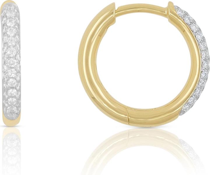 Actual product image Muau Creoles (Yellow gold (18K 750/gold))