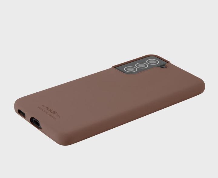 Immagine prodotto Holdit Custodia per telefono in silicone marrone scuro (Samsung Galaxy S22+)