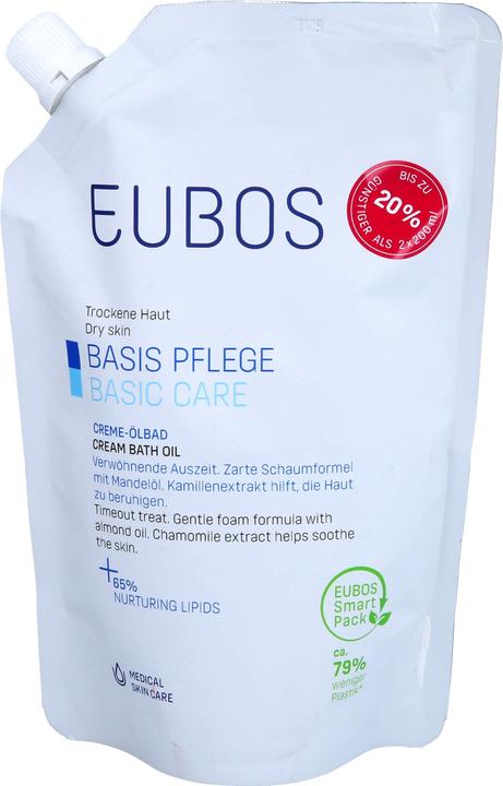 Actual product image Eubos Cream oil bath refill (400 ml, Bath oil)