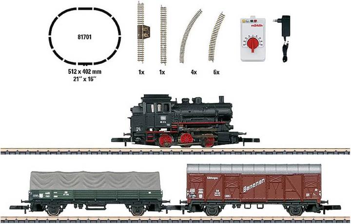 Actual product image Märklin Starter Pack Freight Train (Track Z)