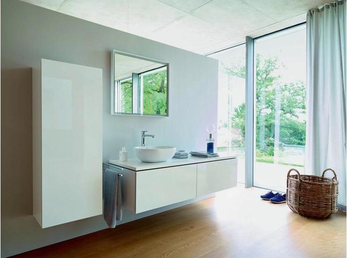 Immagine prodotto Duravit Lavabo da appoggio FOSTER w ÜL senza foro per rubinetto panca 495x350mm bianco WG (350 mm, 495 mm)