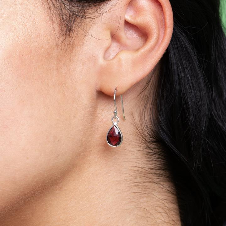Produktbild Balibay Usha (925 Sterling Silber, Edelstein, Granat)