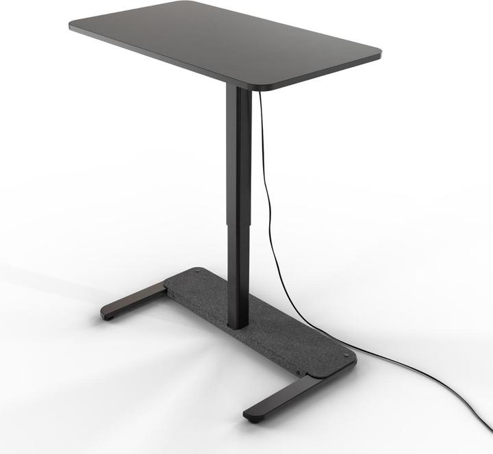 Produktbild Yaasa Desk One - Dunkelgrau/Schwarz (91 x 51 cm)