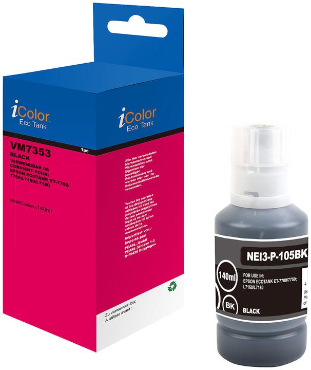 Produktbild IColor Nachfüll-Tinte für Epson (BK)