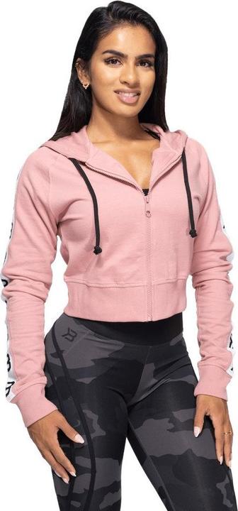Immagine prodotto Better Bodies Vesey Cappuccio Cropped Rosa Heather (M)