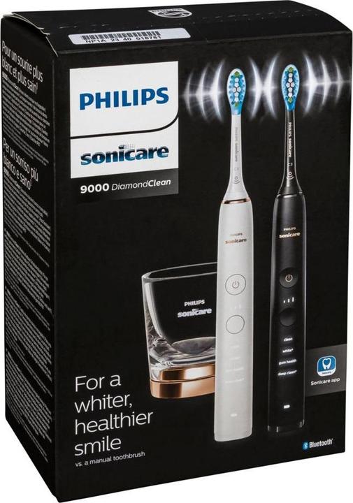 Produktbild Philips Sonicare DiamondClean 9000 Doppelpack (Schallzahnbürste)