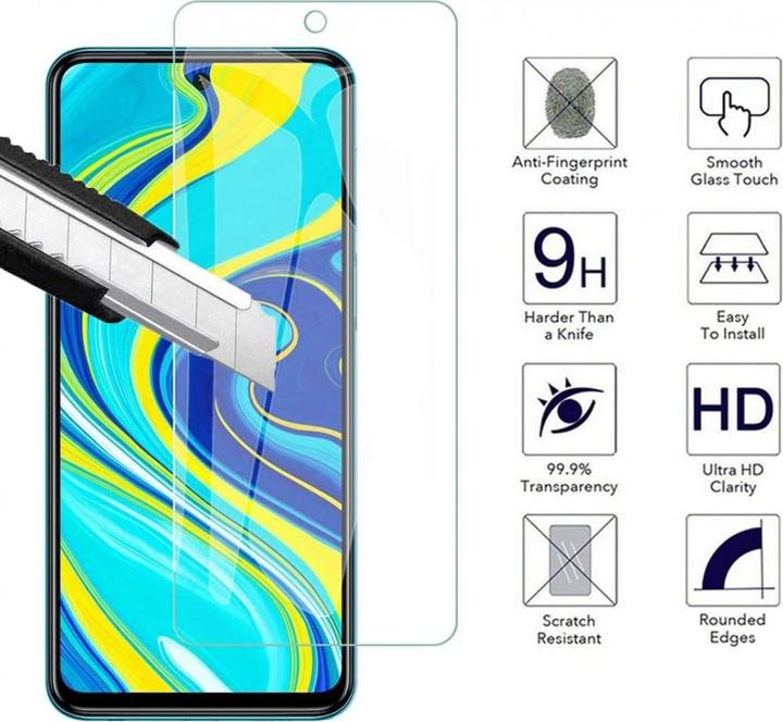 Produktbild Screenguard Xiaomi Redmi Note 9 Pro Panzerglas Schutzfolie Case Friendly Design (1 Stück, Xiaomi Redmi Note 9 Pro)