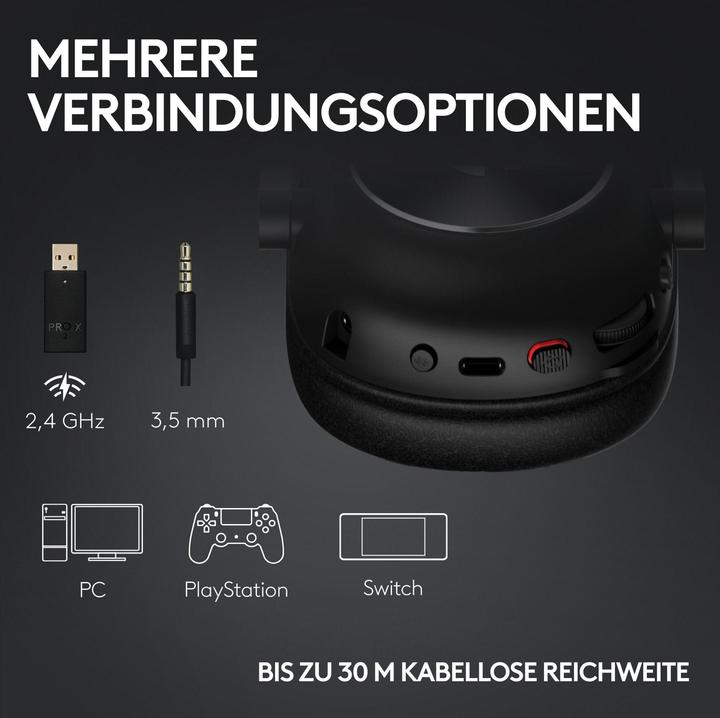 Actual product image Logitech G Pro X 2 Lightspeed (Cable, Wireless)