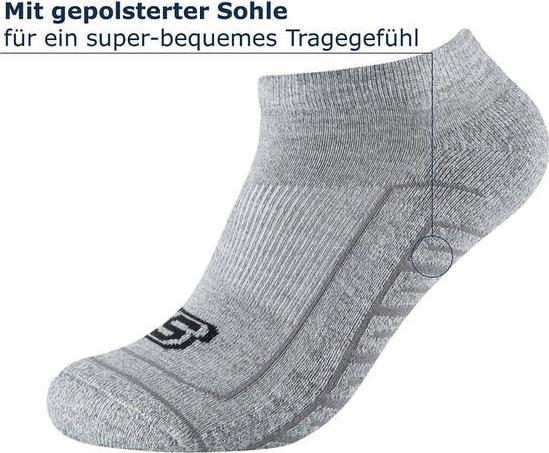 Image du produit Skechers Sneaker unisexe basique et coussiné 6p (paquet de 6, 35, 38)