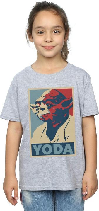 Produktbild Star Wars Yoda Poster TShirt Mädchen (152, 158)