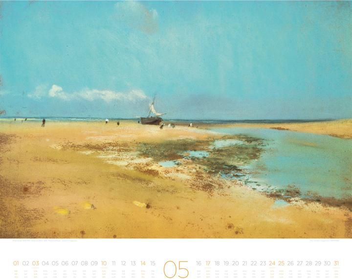 Produktbild Die Kunst der Stille Kalender 2026 (54 x 48 cm, Harter Einband, Französisch, Deutsch, Englisch)