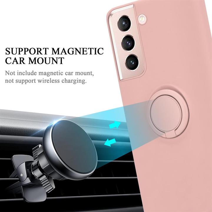 Image du produit Cadorabo TPU Liquid Ring Silicone Case Cover (Samsung Galaxy S21 5G)