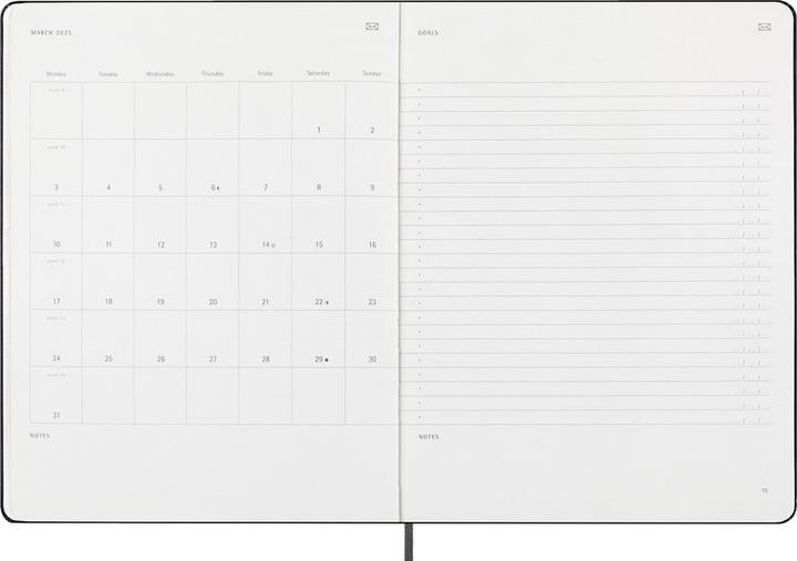 Image du produit Moleskine Calendrier intelligent (19 x 25 cm, Anglais)