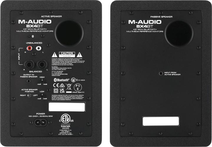 Actual product image M-Audio BX4BT (Active, Pair, 1x 50 W)