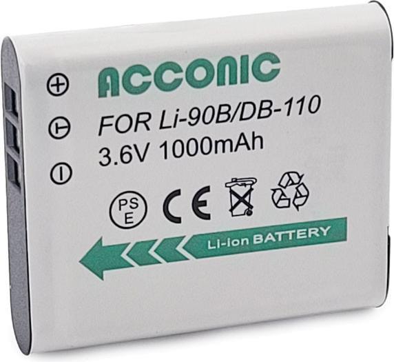 Actual product image Acconic Battery f. Ricoh DB-110 (Camera battery)
