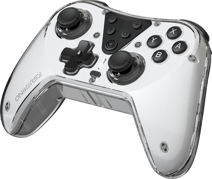 Produktbild Oniverse Nintendo Switch Astralite Controller Wireless Smoked White inkl. Charging Station (Switch)