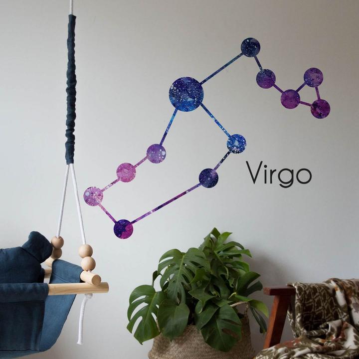 Produktbild Trenddeko Sternbild Virgo - Jungfrau (30 x 25 cm, 70 x 58 cm, 90 x 75 cm, 110 x 92 cm, 50 x 42 cm)