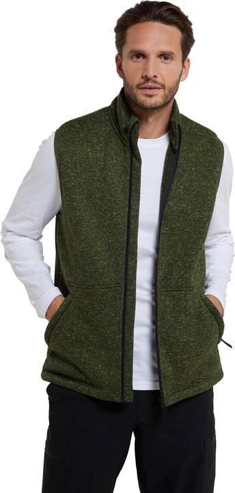 Actual product image Mountain Warehouse Mens Idris Fleece Gilet (XXL)