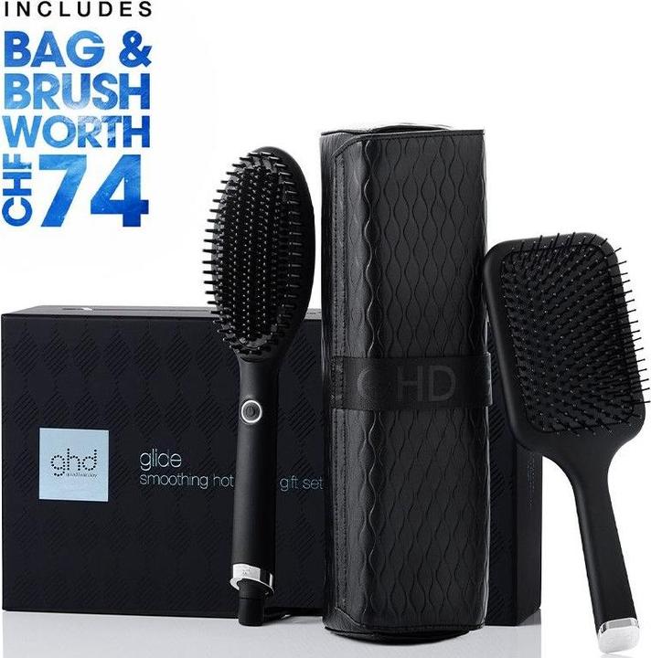Image du produit ghd Iced Luxe Collection - Coffret cadeau Glide - Brosse lissante à chaud (Brosses lissantes)