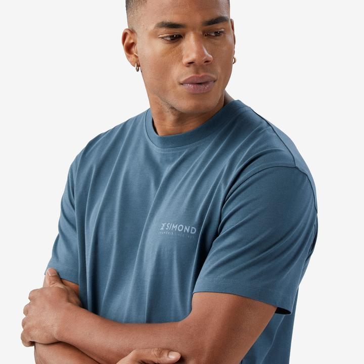 Produktbild Simond Herren Kletter-T-Shirt strapazierfähig - Vertika blau (XL)