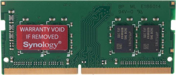 Image du produit Synology D4NESO-2666-4G (1 x 4GB, 2666 MHz, RAM DDR4, SO-DIMM)