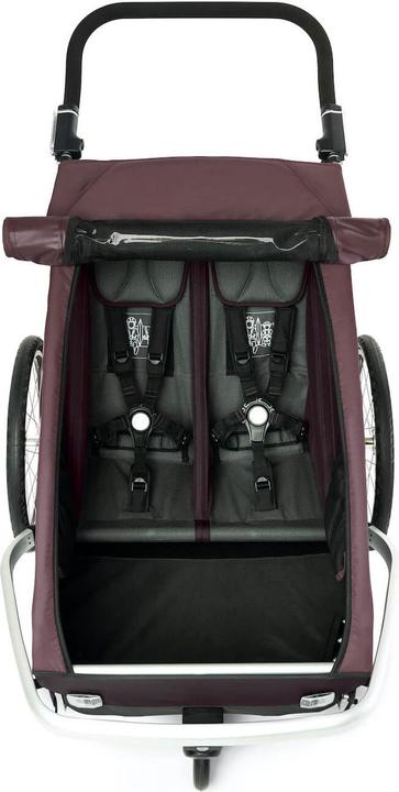 Produktbild Croozer Kid Vaaya 2 Baby Bundle - Farbe: Blossom Red