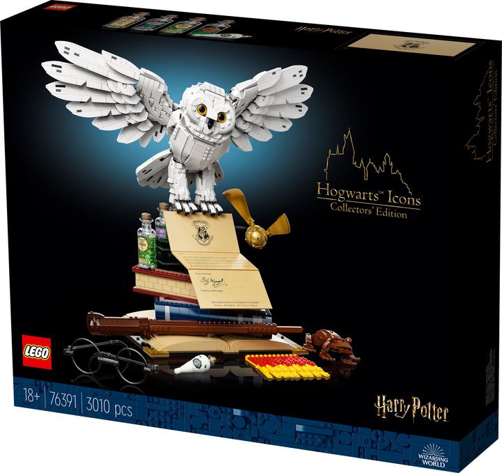Actual product image LEGO Hogwarts Icons - Collector's Edition (76391, LEGO Harry Potter, LEGO Rare Sets)