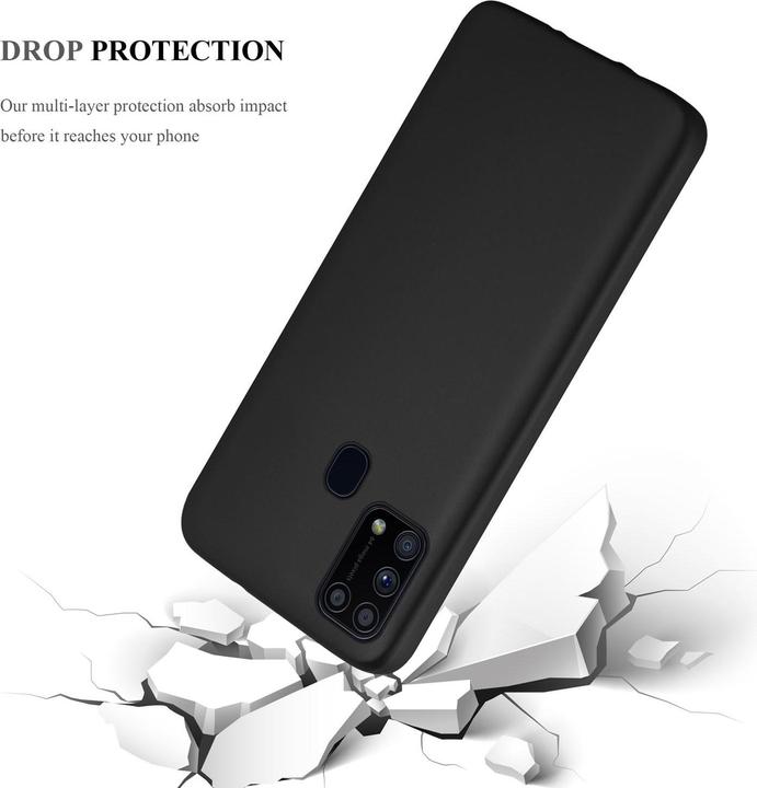 Image du produit Cadorabo Couverture métallique mate TPU (Samsung Galaxy M31)